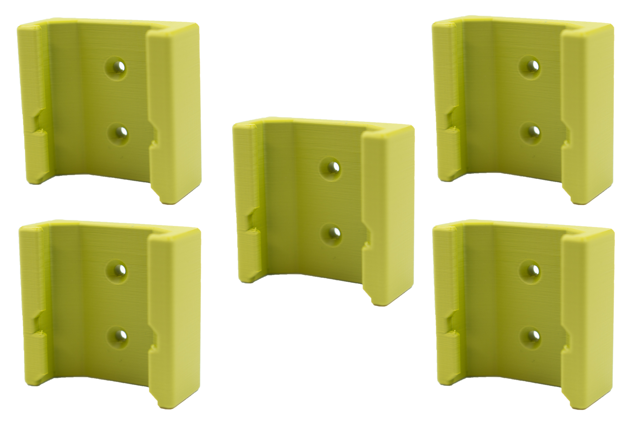 Supporto Da Parete Per Batterie Festool 18V - Organizzatore Per 3 Batterie Made In Germany