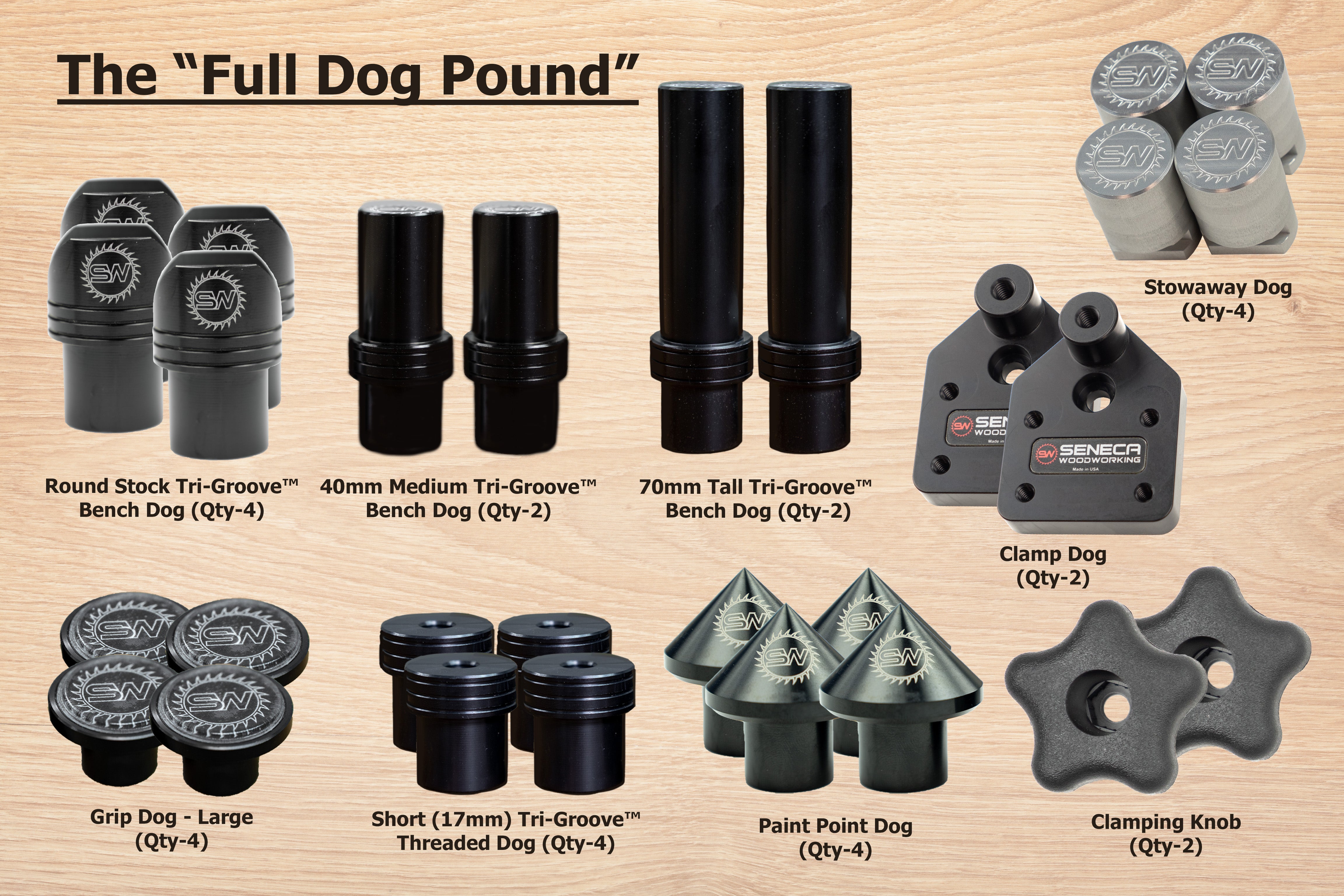 Seneca Woodworking Bench Dogs: The 