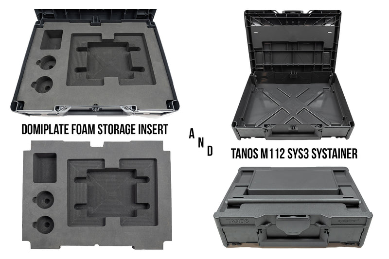 Domiplate Foam Storage Insert and Sys 3 Systainer (For Domiplate™ and Domiplate Offset Shims)