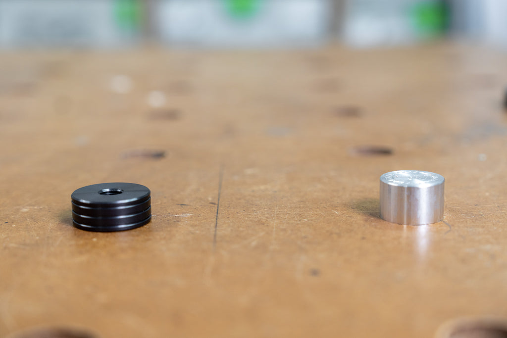 Short (17mm) Tri-Groove™ Threaded Bench Dog