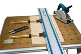 Parallel Guide System for Festool and Makita Track Saw Guide Rail (With Incra T-Track)
