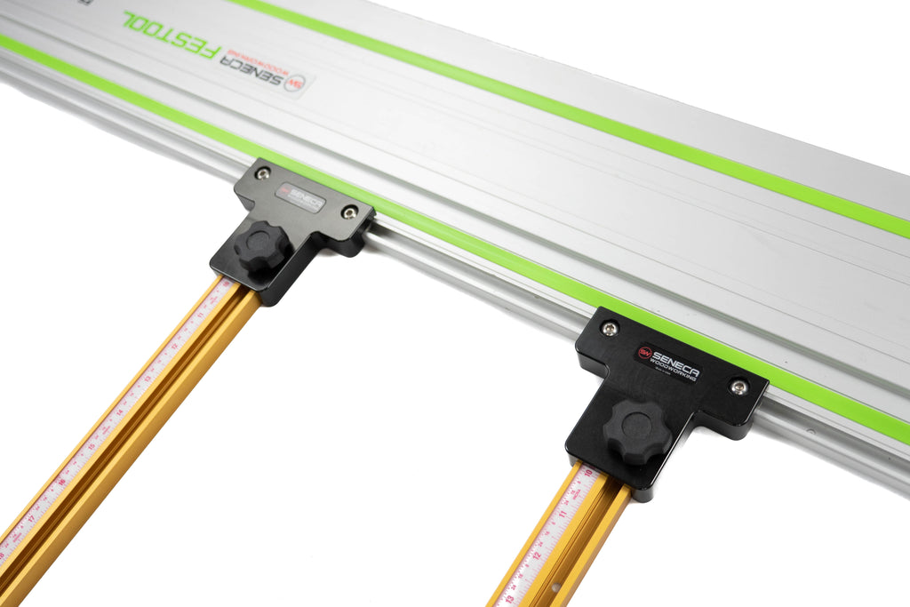 Parallel Guide System for Festool and Makita Track Saw Guide Rail (With Incra T-Track)