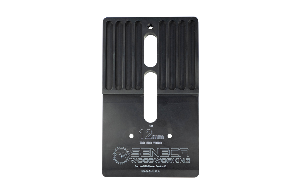 The Seneca Woodworking Domiplate XL™ is our best selling fence solution designed for the Festool Domino XL DF 700 mortising tool.