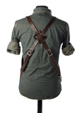 Walnut Bison Hand-Dyed Work Apron - The Riddering