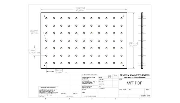 Replacement MFT Top CAD Drawings