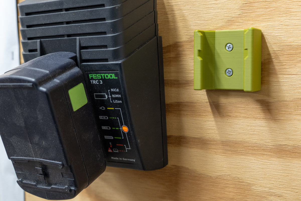 Battery Wall Mount for Festool 18v Batteries