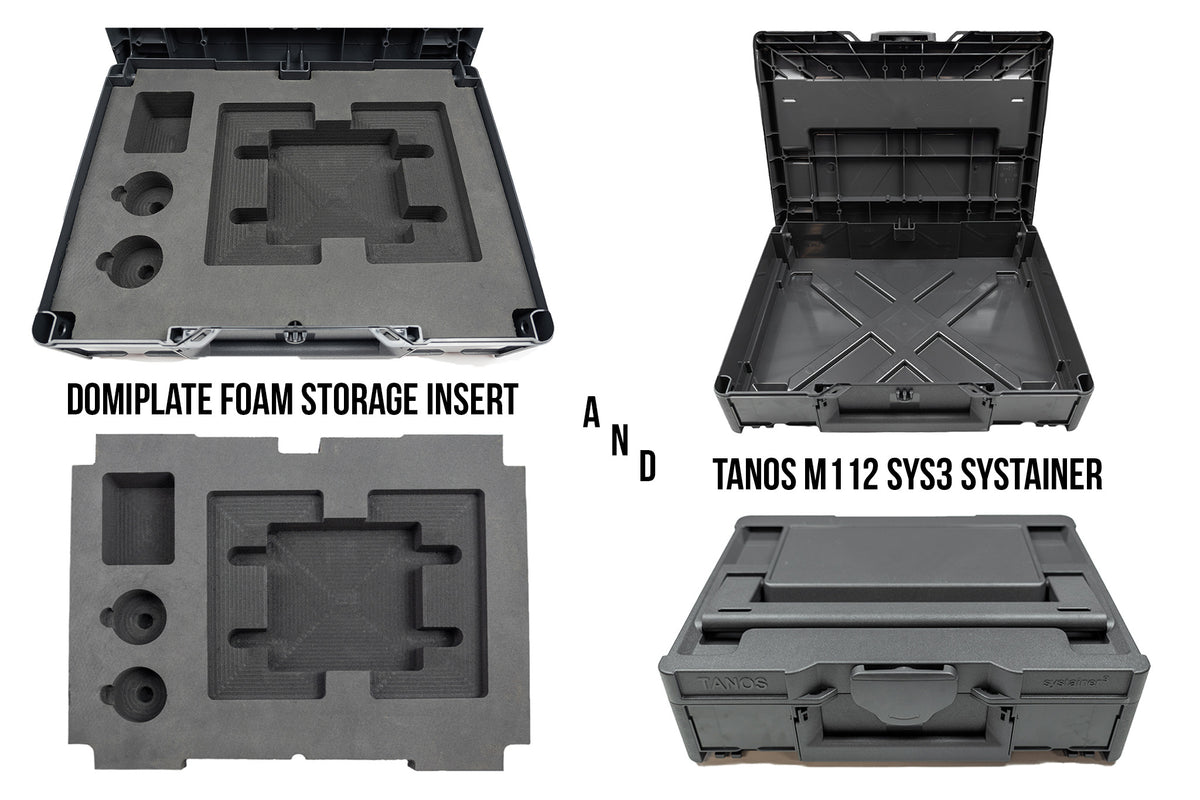 Domiplate Foam Storage Insert and Sys 3 Systainer (For Domiplate™ and Domiplate Offset Shims)