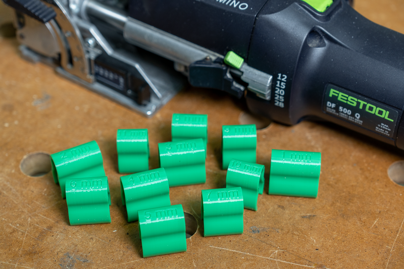 Mortise Depth Spacer for Domino DF500