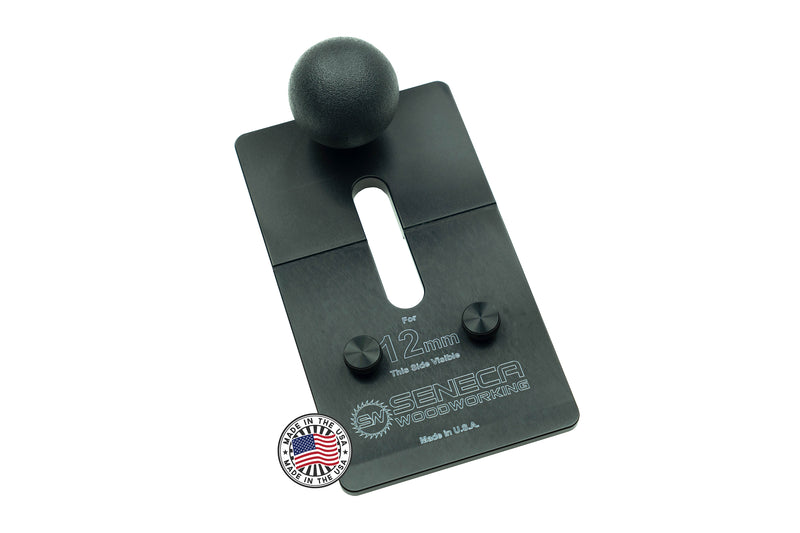 The Seneca Woodworking Domiplate™ is our best selling fence solution designed for the Festool Domino DF 500 mortising tool.