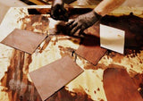 Walnut Bison Hand-Dyed Work Apron - The Riddering