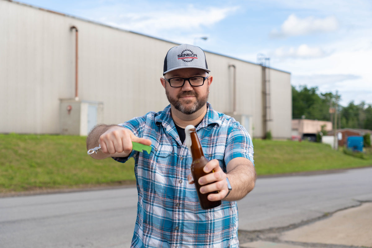 Seneca Woodworking Calavera Bottle Opener