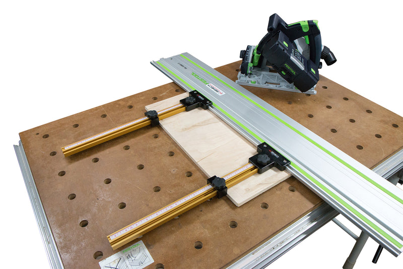Blemish Parallel Guide System for Festool and Makita Track Saw Guide Rail (Without Incra T-Track)