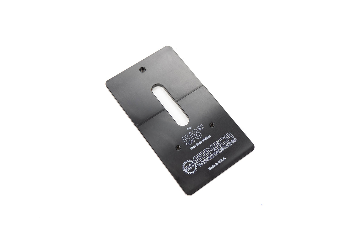 The Seneca Woodworking Domiplate™ is our best selling fence solution designed for the Festool Domino DF 500 mortising tool.