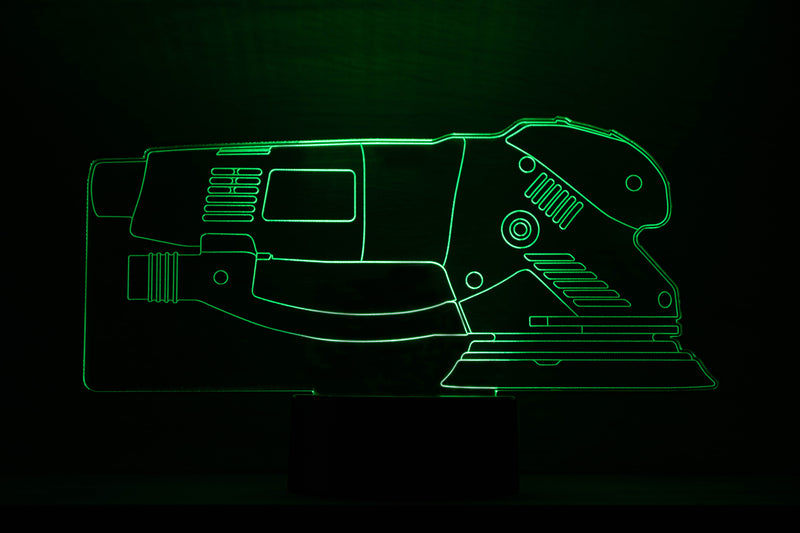 Color Changing "Festool Sander" Style Acrylic Sign