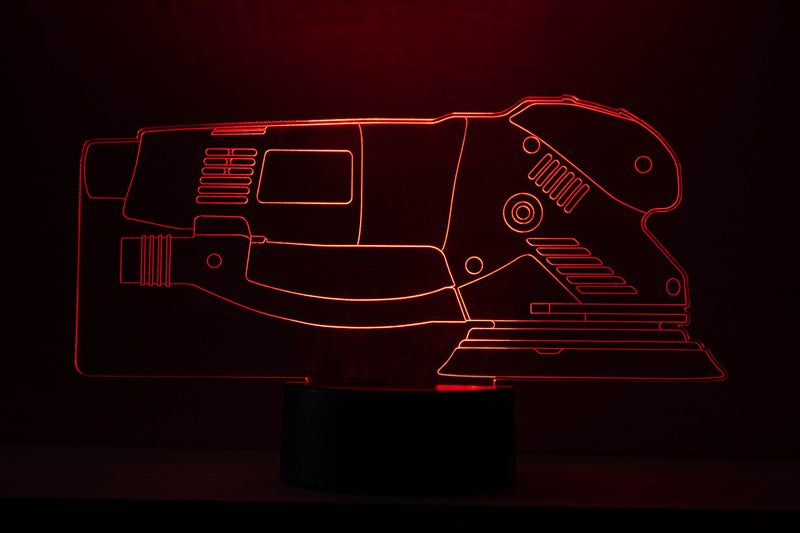 Color Changing "Festool Sander" Style Acrylic Sign