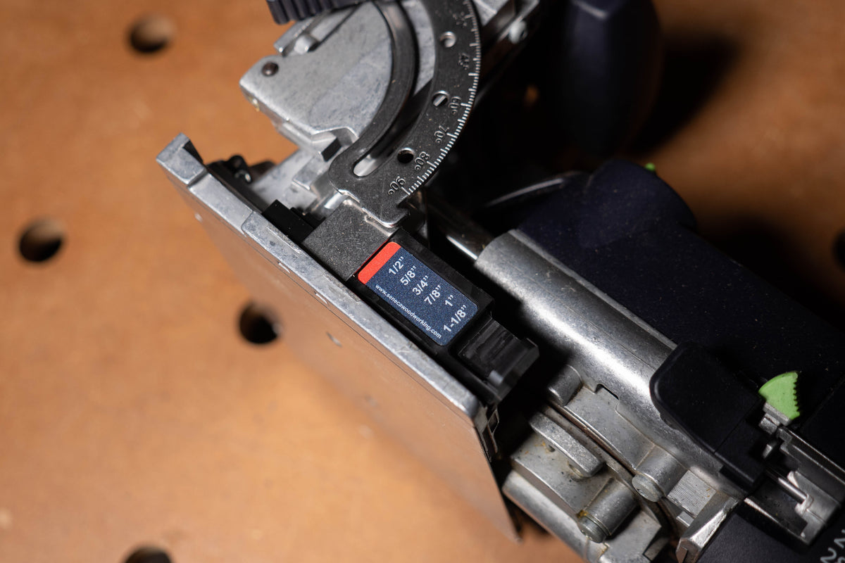 Imperial Thickness Gauge for Domino DF500