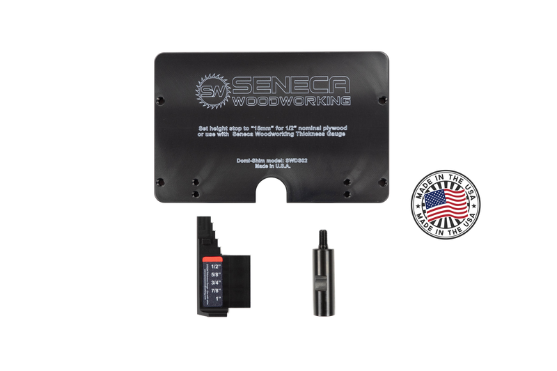 Seneca Woodworking Small Mortise Kit for Festool Domino XL DF700