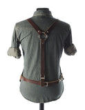 Walnut Bison Hand-Dyed Work Apron - The Riddering