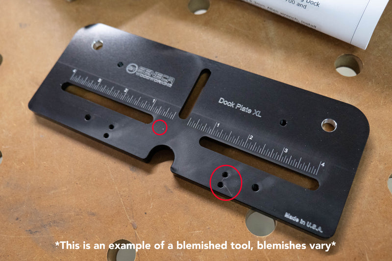 Blemish Metric Dock Plate XL